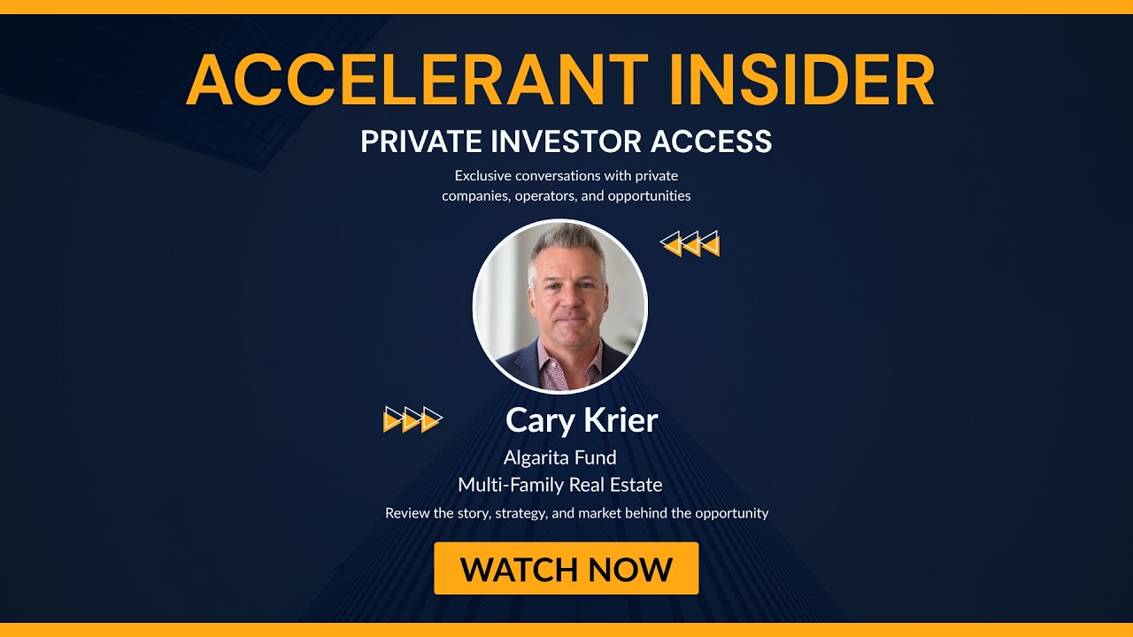 Accelerant Insider interview featuring Cary Krier of Algarita Fund